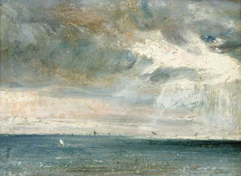 Studie von Meer und Himmel (Ein Sturm an der Südküste)